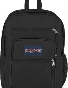JanSport Laptop Backpack - Computer Bag with 2 Compartments, Ergonomic Shoulder Straps, 15” Laptop Sleeve, Haul Handle - Black